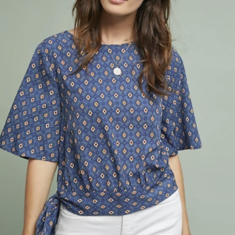 NWT Anthropologie Etoiles Blouse by Isla Maude